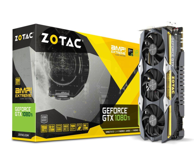 Zotac GeForce GTX 1080 Ti AMP Extreme Core 11GB GDDR5X